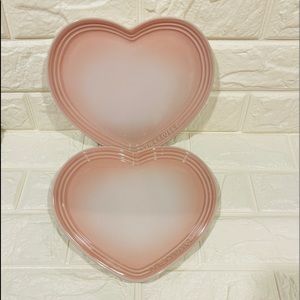 Le Creuset Heart Plate Set of 2
